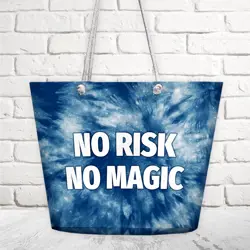 Plážová taška Malibu No risk no magic